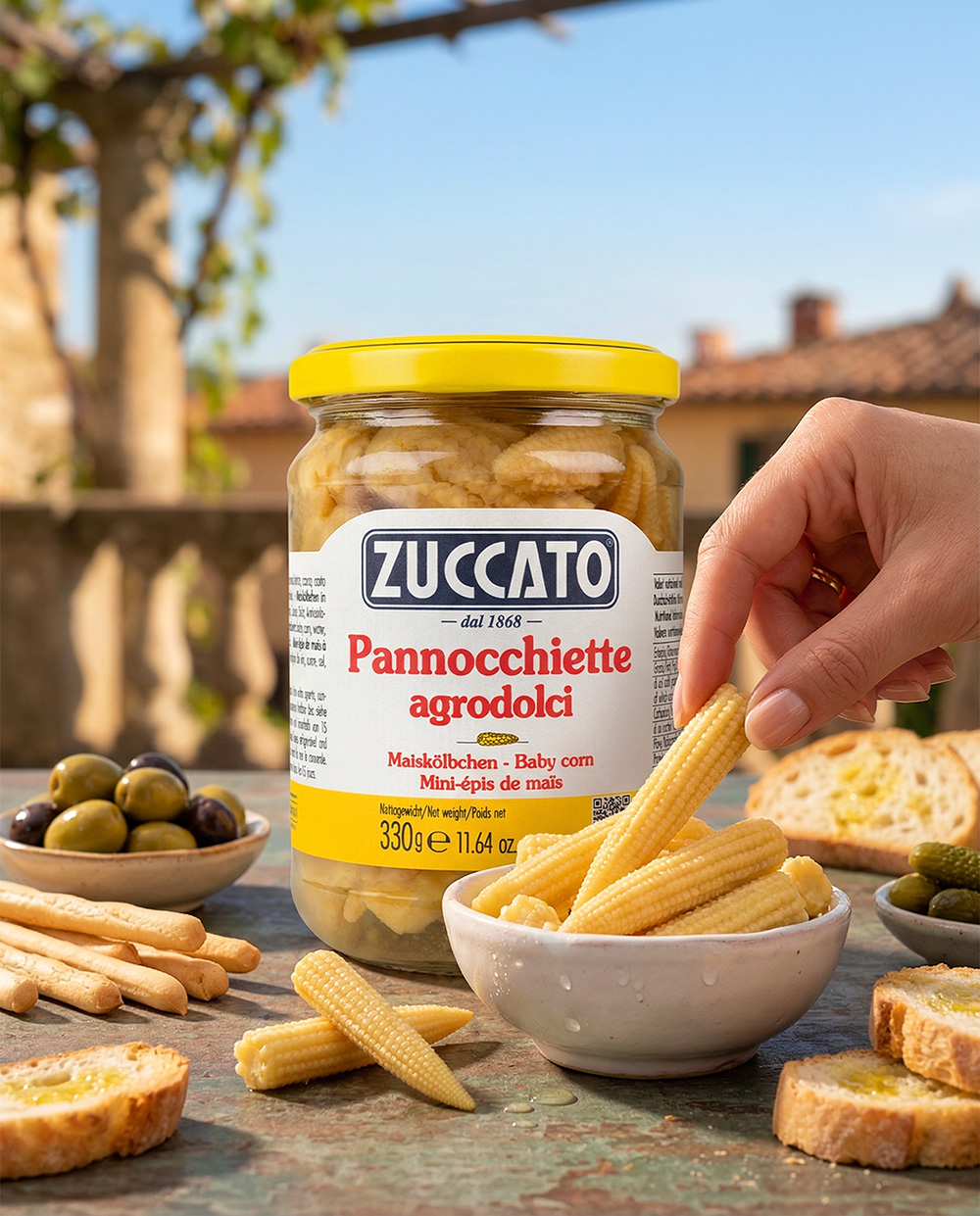 Packaging design AI generated Zuccato – Studio Tamoni